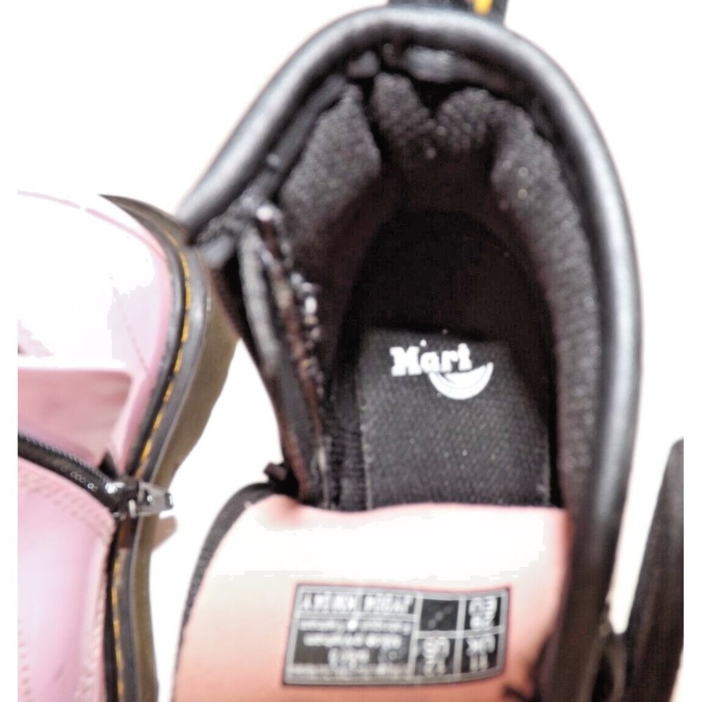 Dr. Martens  1460 J - Children's DOCS Shiny PINK Boots  - Child size 12 US - Picture 11 of 12